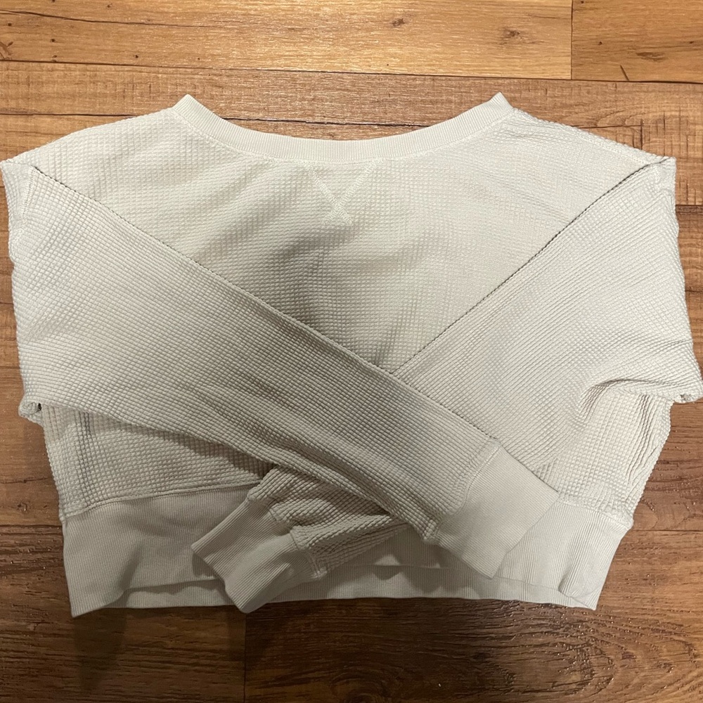 OFFLINE by Aerie waffle shirt